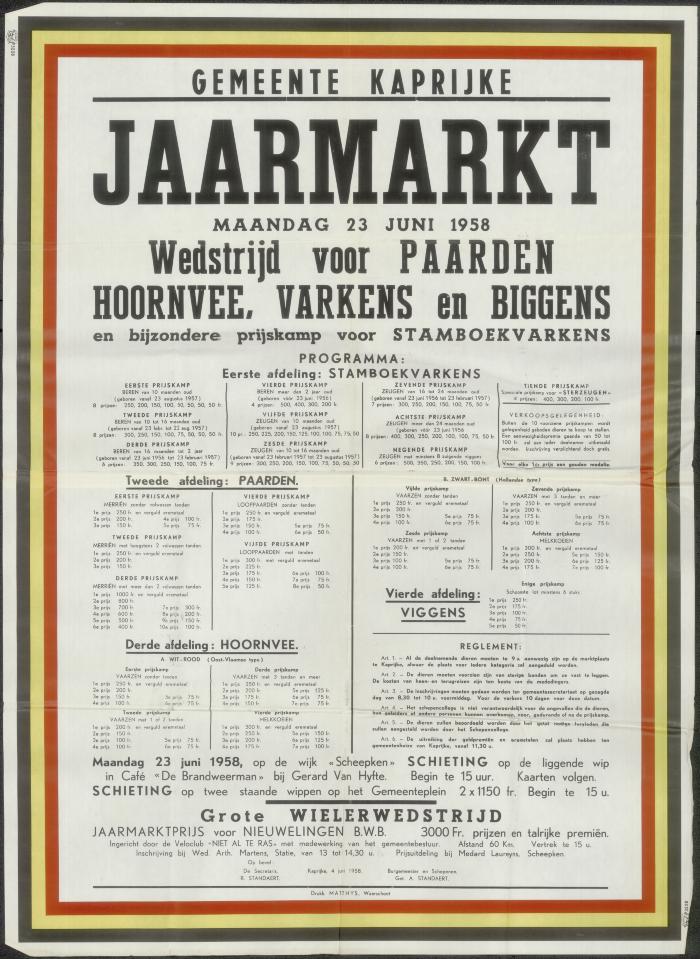 Jaarmarkt Kaprijke