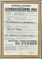Gemeentekermis 1965 Kaprijke

