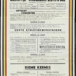 Viering van het 25-jarig ambtsjubileum van de heer Burgemeester R. Van de Voorde Ertvelde
