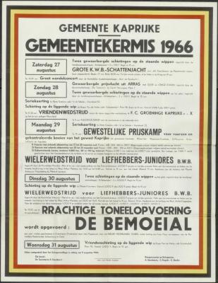 Gemeentekermis 1966 Kaprijke
