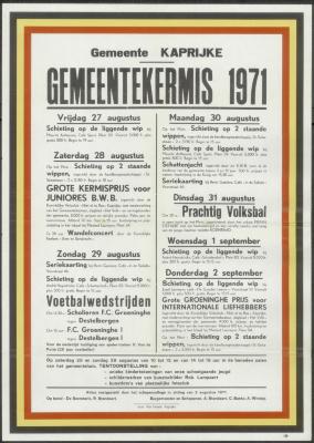 Gemeentekermis 1971Kaprijke
