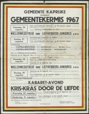 Gemeentekermis 1967 Kaprijke
