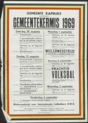 Gemeentekermis 1969 Kaprijke
