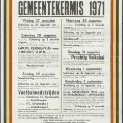 Gemeentekermis 1969 Kaprijke
