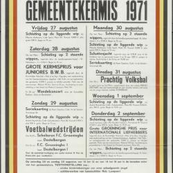 Gemeentekermis 1971 Kaprijke
