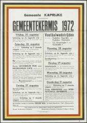 Gemeentekermis 1972 Kaprijke
