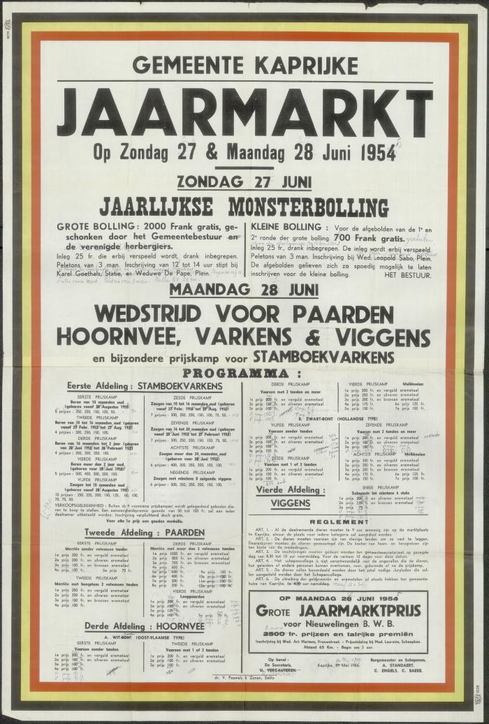 Jaarmarkt Kaprijke

