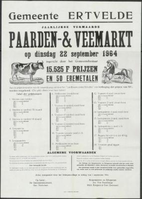 Paarden- &amp; veemarkt Ertvelde

