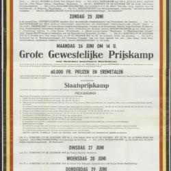 Kermisprogramma 1966 Wachtebeke

