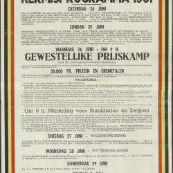 Nationale Feesten van 21 juli 1970 Wachtebeke

