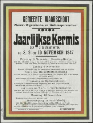 Jaarlijkse Kermis Waarschoot