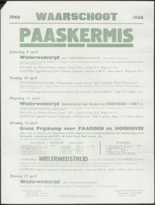 Paaskermis Waarschoot

