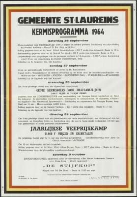 Kermisprogramma Sint-Laureins

