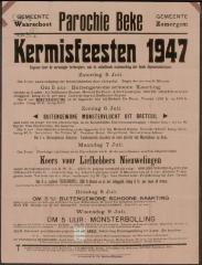 Beke kermisfeesten Waarschoot

