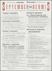 Septemberkermis Waarschoot

