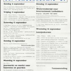 Septemberkermis Waarschoot

