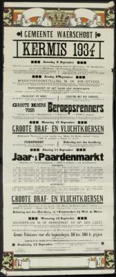 Kermis 1934 Waerschoot
