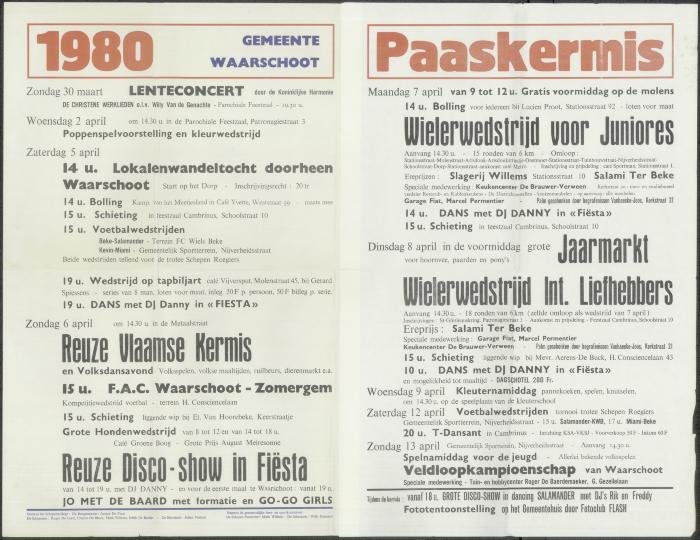 Paaskermis Waarschoot

