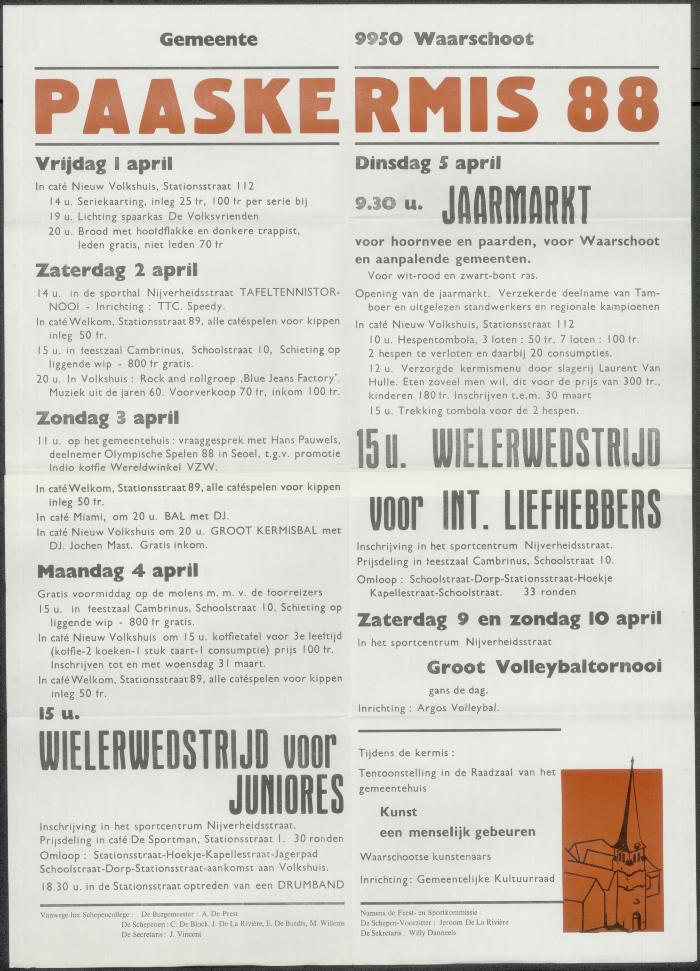 Paaskermis 88 Waarschoot

