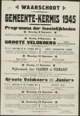 Gemeente-Kermis 1945 Waarschoot

