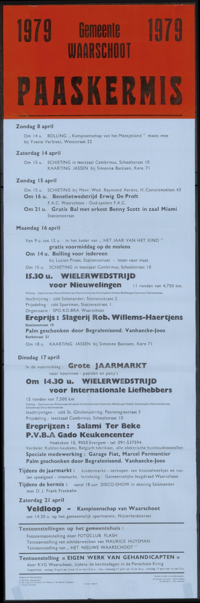Paaskermis Waarschoot


