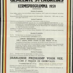 Kermisprogramma Sint-Laureins

