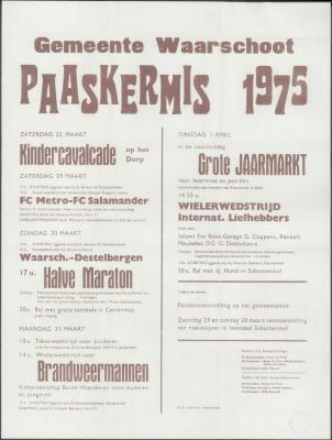 Paaskermis 1975 Waarschoot
