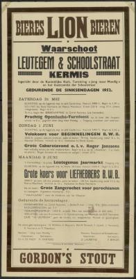 Leutegem &amp; Schoolstraat Waarschoot

