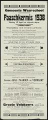 Paaschkermis 1938 Waarschoot
