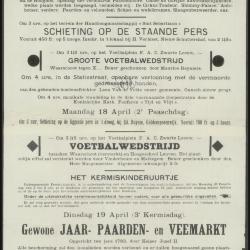 Paaskermis Waarschoot

