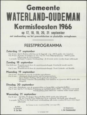 Kermisfeesten Waterland-Oudeman

