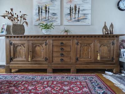 Prachtige rustieke wandkast