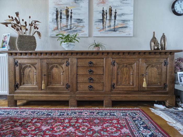 Prachtige rustieke wandkast