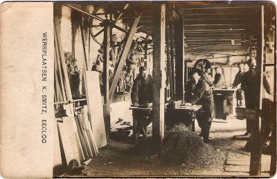 Meubelatelier Smitz-Van Acker binnenzicht