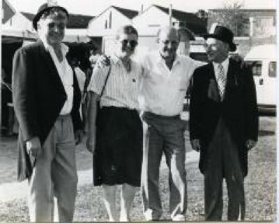 Sfeerbeeld, Safarkesmarkt, Wachtebeke, jaren 1980