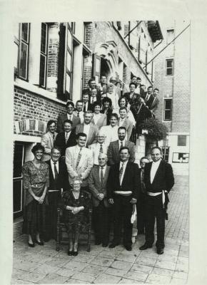 Meubelfabriek Van Deputte wordt ontvangen op het stadhuis