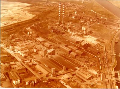 Luchtfoto Kuhlmannsite, 1973-1982