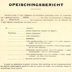 Bericht van de gouverneur inzake mond- en klauwzeer