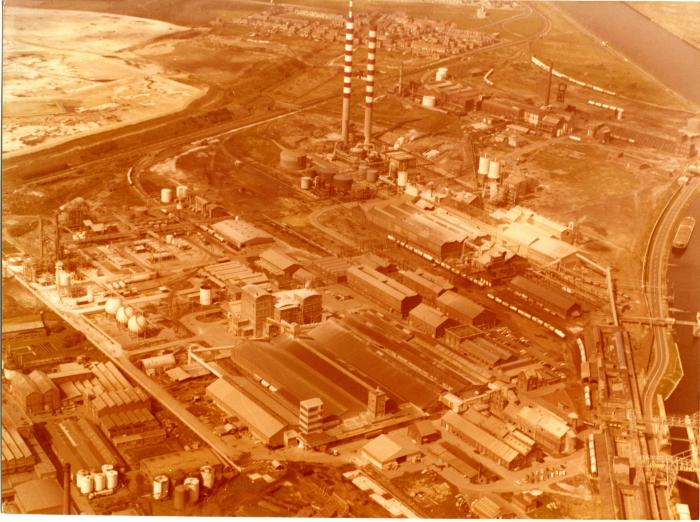 Luchtfoto Kuhlmannsite, 1973-1982