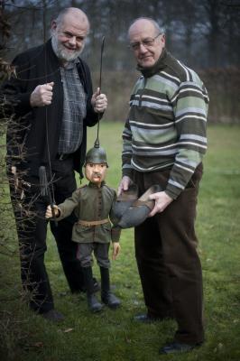 Erfgoedzorgers Erik Wille en Etiënne Van Eeghem, Aalter