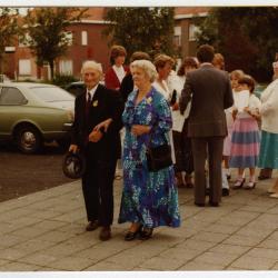 Jubileumviering Heye-Bruynbroeck in de kerk van Rieme (II), 1982